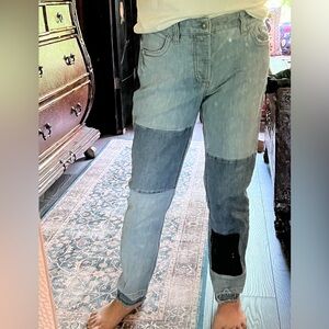 Free people patchwork Jeans